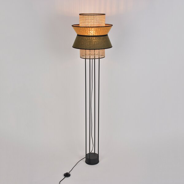 Podne Lampa MARKET SET, Singapour DBL, Višebojno, Dnevna soba, Drvo, Dizajn