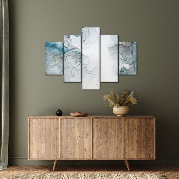 Slika - Plavi mramor (150x105 cm)