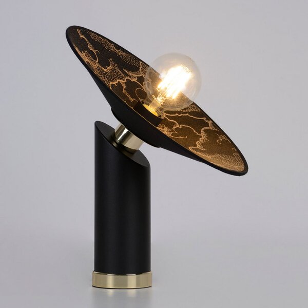Stolne Lampa MARKET SET, Gatsby, Crno, Dnevna soba, Metal, Dizajn