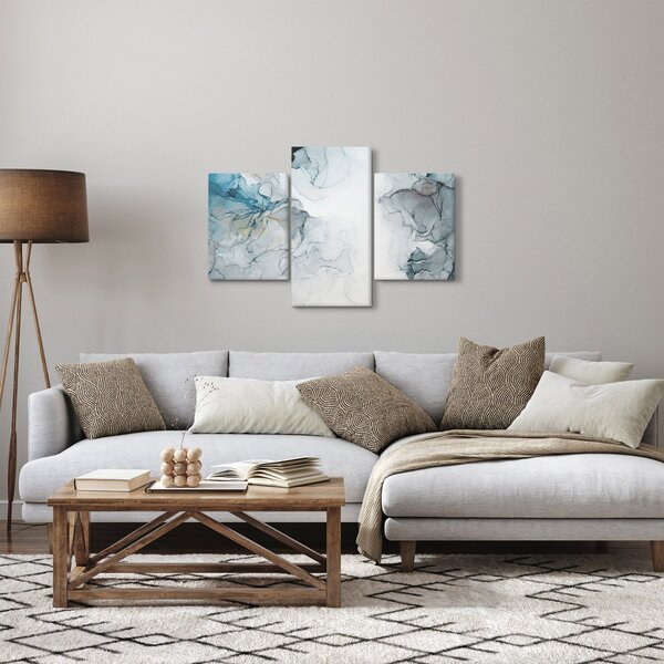Slika - Plavi mramor (90x60 cm)