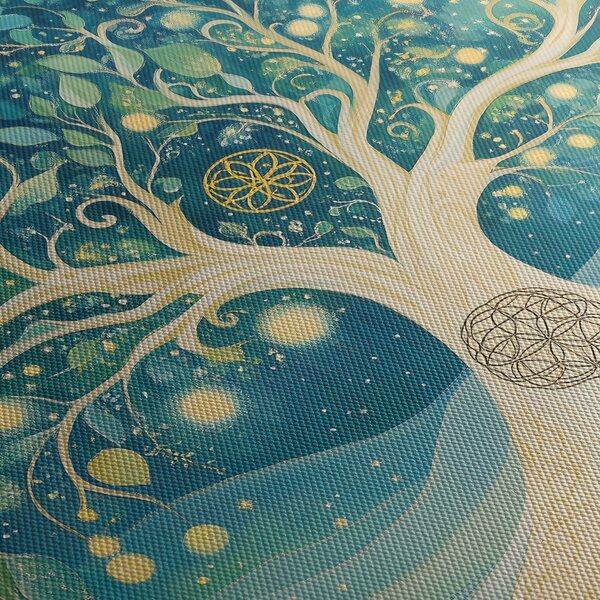 Slika – Magično drvo sa spiralama (120x50 cm)