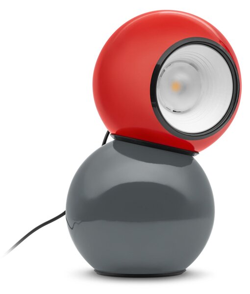Stolne Lampa Stilnovo, Gravitino, prigušiv, Sivo, Dnevna soba, Metal, Dizajn