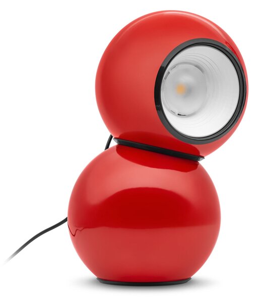 Stolne Lampa Stilnovo, Gravitino, prigušiv, Crvena, Dnevna soba, Metal, Dizajn