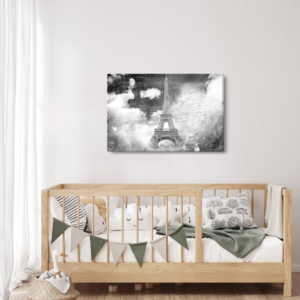 Slika - Stara razglednica grada N⁰3 (90x60 cm)