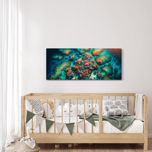 Slika - Pogled na more (120x50 cm)