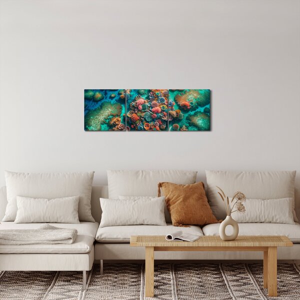 Slika - Pogled na more (sa satom) (90x30 cm)