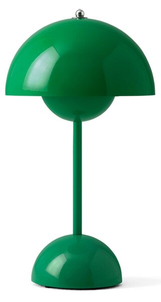 Stolne Lampa &Tradition, Flowerpot VP3, Zelena, Dnevna soba, Metal, Dizajn