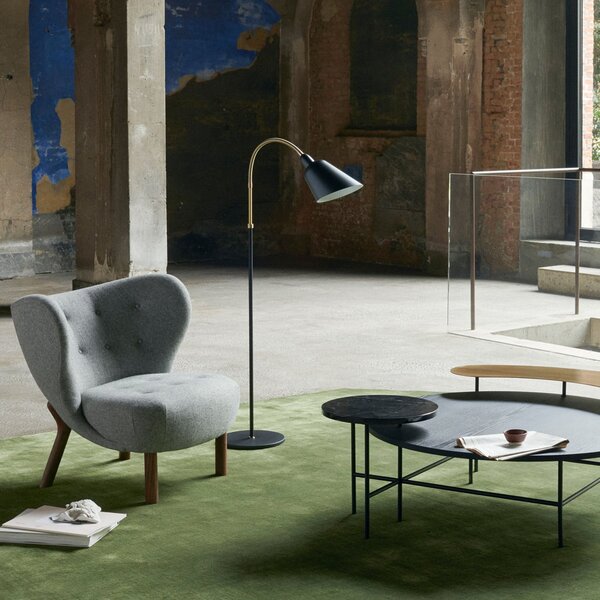 Podne Lampa &Tradition, Bellevue AJ7, Crno, Dnevna soba, Metal, Dizajn