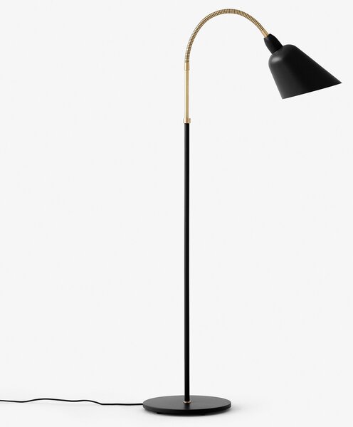 Podne Lampa &Tradition, Bellevue AJ7, Crno, Dnevna soba, Metal, Dizajn