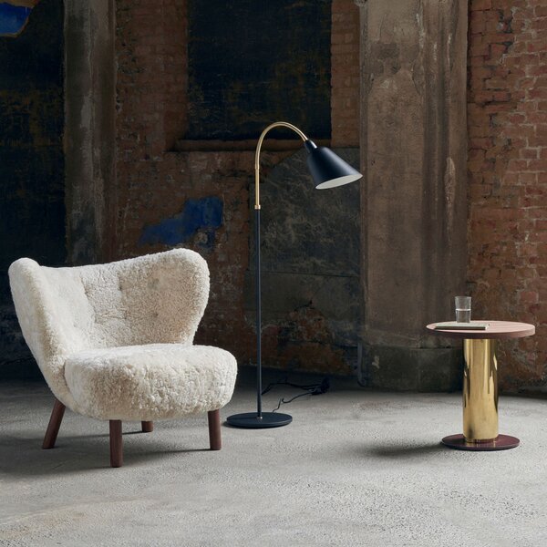 Podne Lampa &Tradition, Bellevue AJ7, Crno, Dnevna soba, Metal, Dizajn