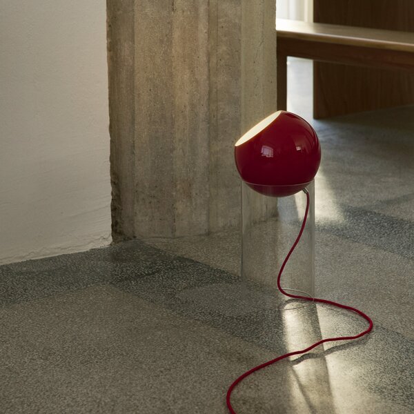 Podne Lampa &Tradition, Crvena, Dnevna soba, Aluminij, Dizajn