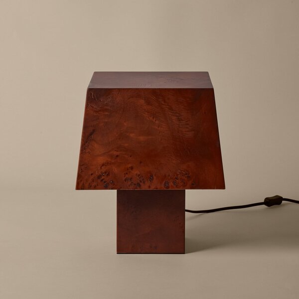 Stolne Lampa ferm LIVING, Burl, Drvo, Dnevna soba, Drvo, Moderan