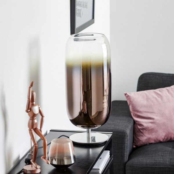 Stolne Lampa Artemide, Gople, Bakar, Dnevna soba, Staklo, Dizajn