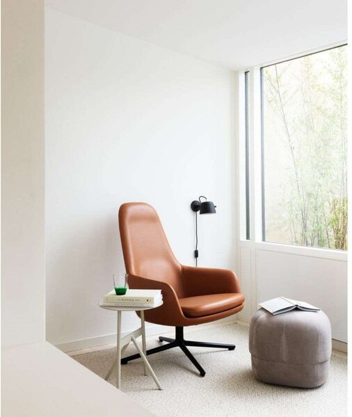 Zidne Svjetiljka Normann Copenhagen, Crno, Dnevna soba, Aluminij