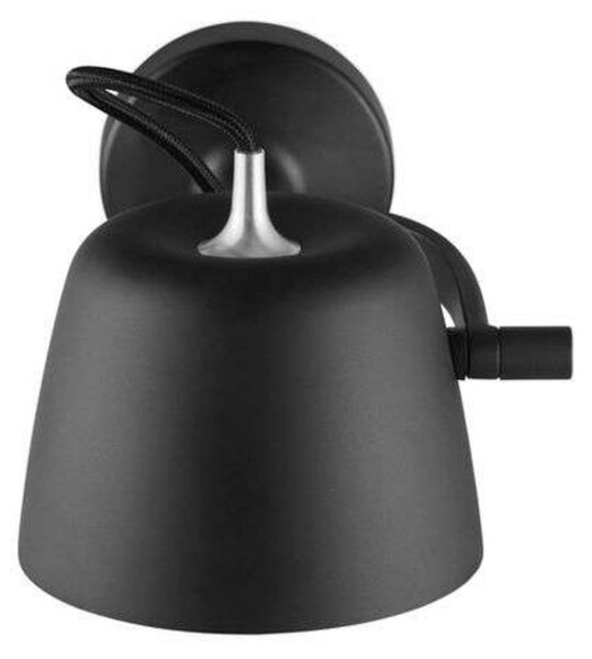 Zidne Svjetiljka Normann Copenhagen, Crno, Dnevna soba, Aluminij