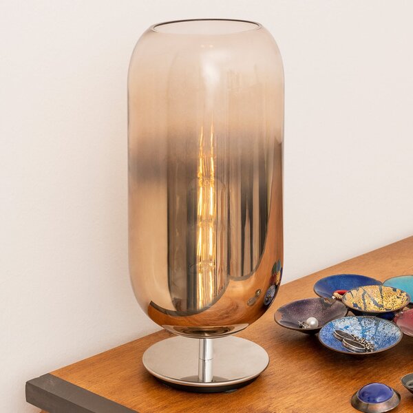 Stolne Lampa Artemide, Gople, Bronca / stari mesing, Dnevna soba, Staklo, Dizajn