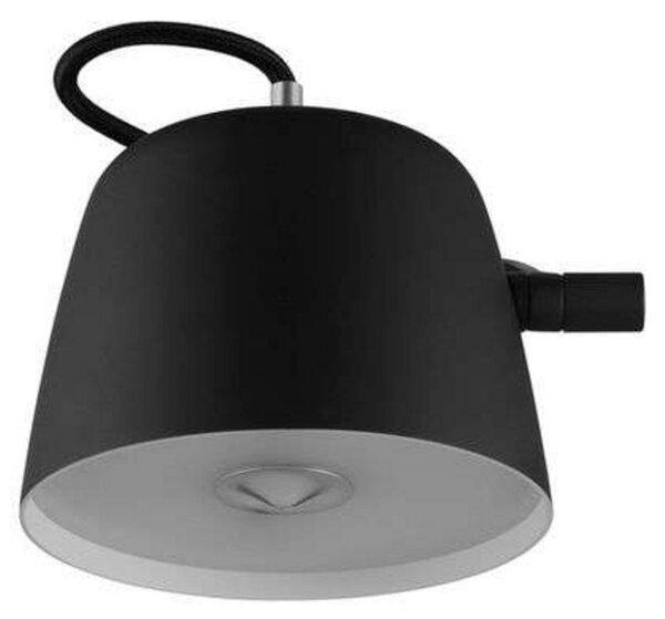 Zidne Svjetiljka Normann Copenhagen, Crno, Dnevna soba, Aluminij