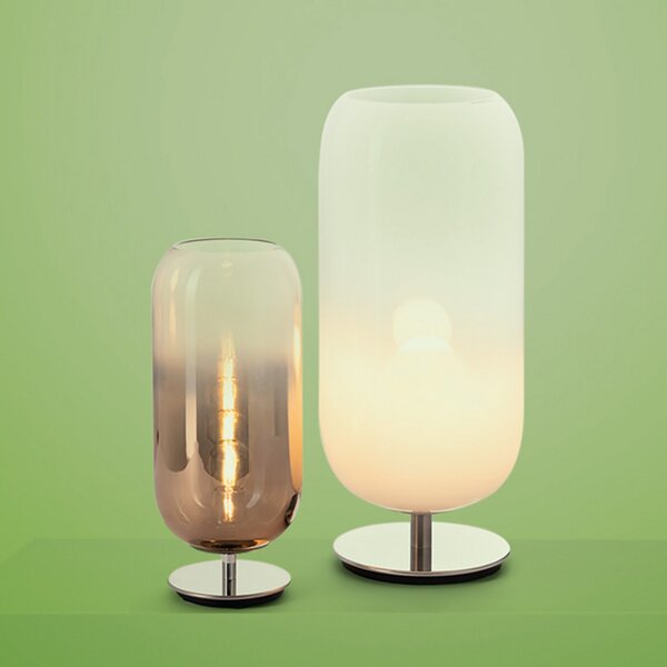 Stolne Lampa Artemide, Gople Mini, Bronca / stari mesing, Dnevna soba, Staklo, Dizajn