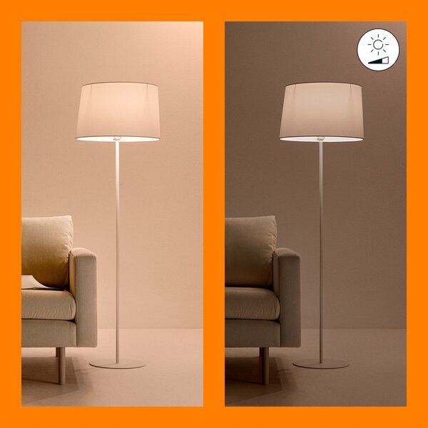 Stolne Lampa WiZ, Mobile Portable, prigušiv, Bijela, Dnevna soba, Plastika, Moderan