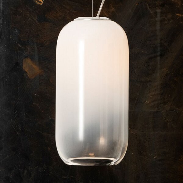 Viseće Svjetiljka Artemide, Gople Mini, prigušiv, Bijela, Dnevna soba, Staklo, Dizajn