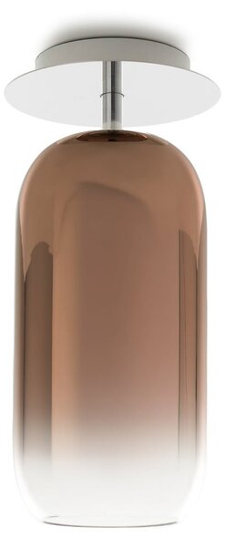 Stropne Svjetiljka Artemide, Gople Mini, prigušiv, Bronca / stari mesing, Dnevna soba, Staklo, Dizajn