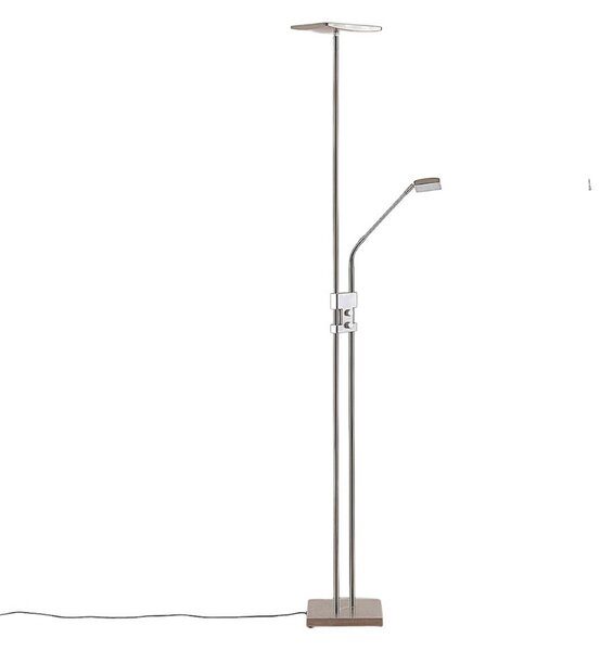Podne Lampa Lindby, Jonne, prigušiv, Metalik, Dnevna soba, Metal, Moderan