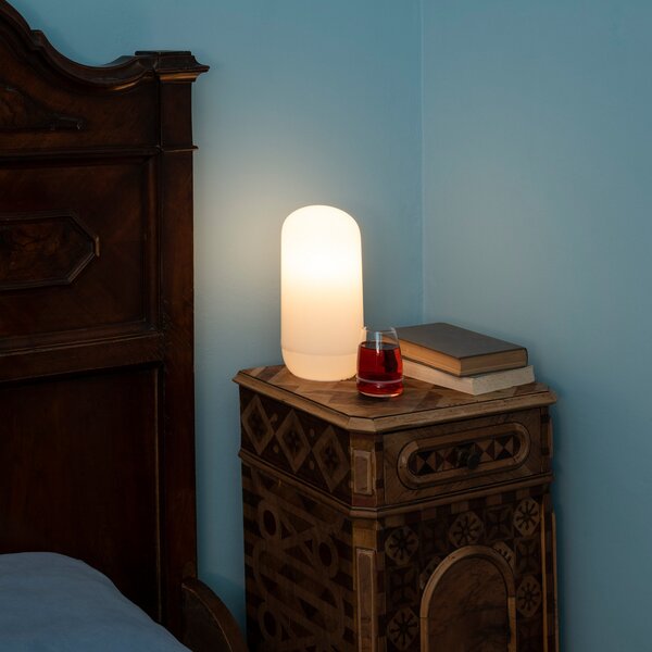 Stolne Lampa Artemide, Gople, Bijela, Dnevna soba, Plastika, Dizajn