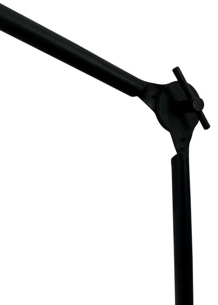 Stolne Lampa Dyberg Larsen, Lotus, Crno, Dnevna soba, Metal, Skandinavski
