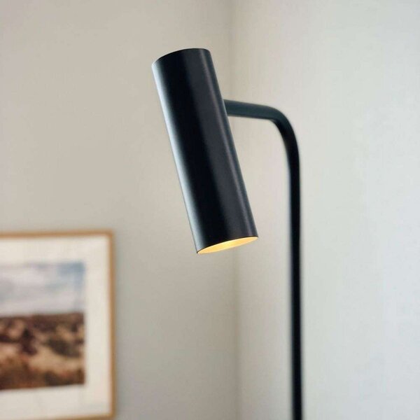 Podne Lampa Dyberg Larsen, Skagerrak, Crno, Dnevna soba, Metal, Moderan