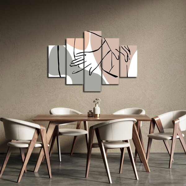 Slika - Linija ženskog tijela N⁰2 (150x105 cm)