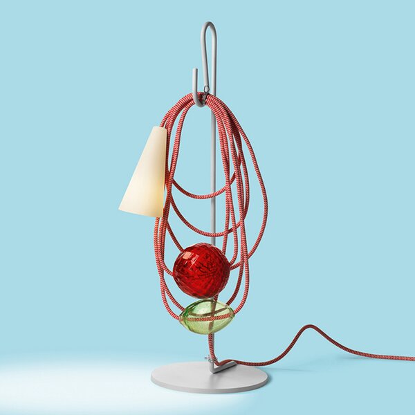 Stolne Lampa Foscarini, Filo, Višebojno, Dnevna soba, Metal, Dizajn