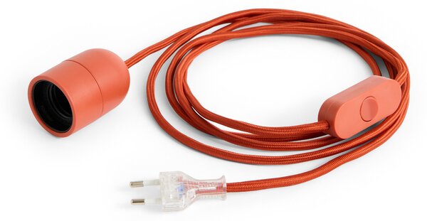 Stolne Lampa HAY, COMMON, Crvena, Dnevna soba, Plastika
