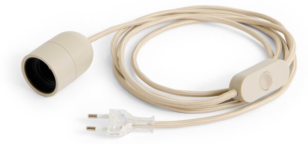 Stolne Lampa HAY, COMMON, Sivo, Dnevna soba, Plastika