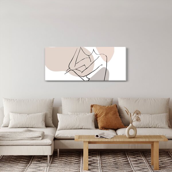 Slika - Linija ženskog tijela N⁰1 (120x50 cm)