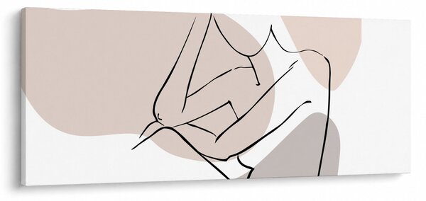 Slika - Linija ženskog tijela N⁰1 (120x50 cm)