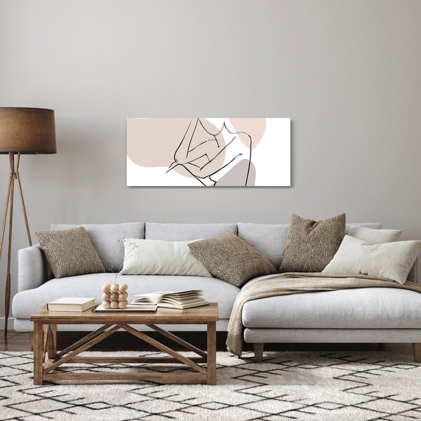 Slika - Linija ženskog tijela N⁰1 (120x50 cm)