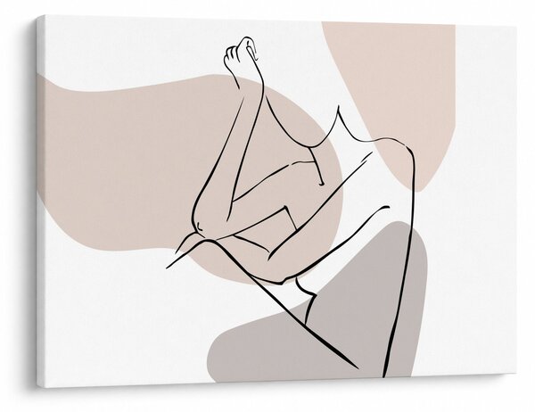 Slika - Linija ženskog tijela N⁰1 (70x50 cm)