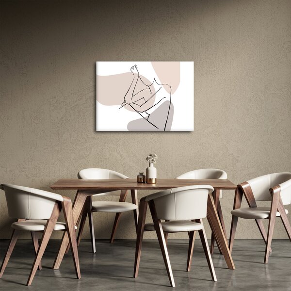 Slika - Linija ženskog tijela N⁰1 (70x50 cm)