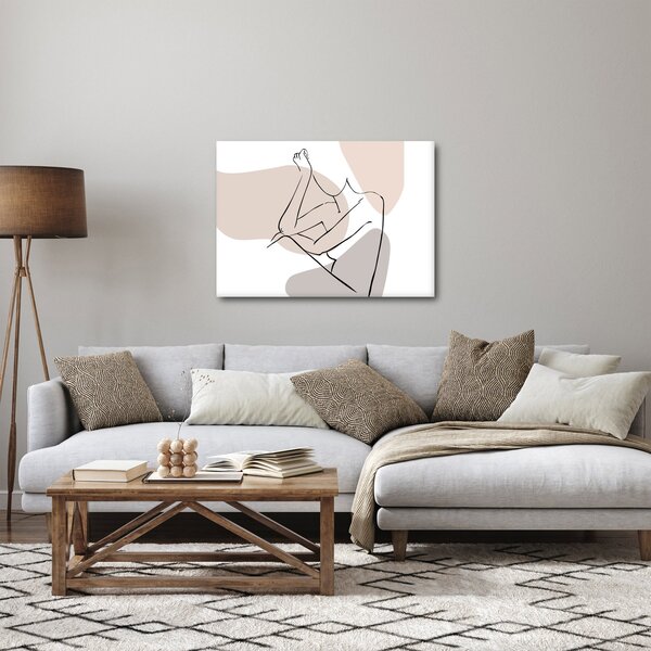 Slika - Linija ženskog tijela N⁰1 (70x50 cm)