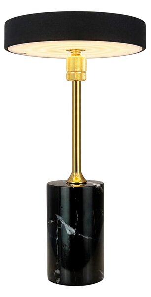 Stolne Lampa Dyberg Larsen, Starlight, prigušiv, Crno, Dnevna soba, Metal, Dizajn