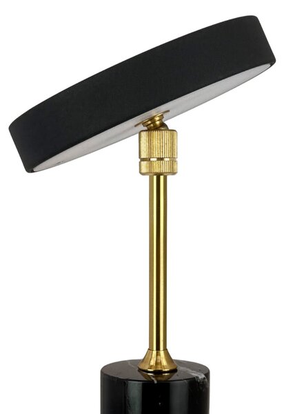 Stolne Lampa Dyberg Larsen, Starlight, prigušiv, Crno, Dnevna soba, Metal, Dizajn