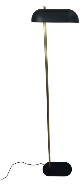 Podne Lampa Dyberg Larsen, Arch, Crno, Dnevna soba, Metal, Vintage