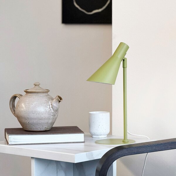 Stolne Lampa Dyberg Larsen, DL12 Mini, Zelena, Dnevna soba, Metal, Skandinavski
