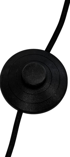 Podne Lampa Dyberg Larsen, Arch, Crno, Dnevna soba, Metal, Vintage