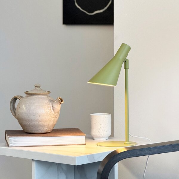 Stolne Lampa Dyberg Larsen, DL12 Mini, Zelena, Dnevna soba, Metal, Skandinavski