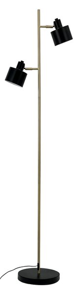 Podne Lampa Dyberg Larsen, Ocean, Crno, Dnevna soba, Metal, Skandinavski