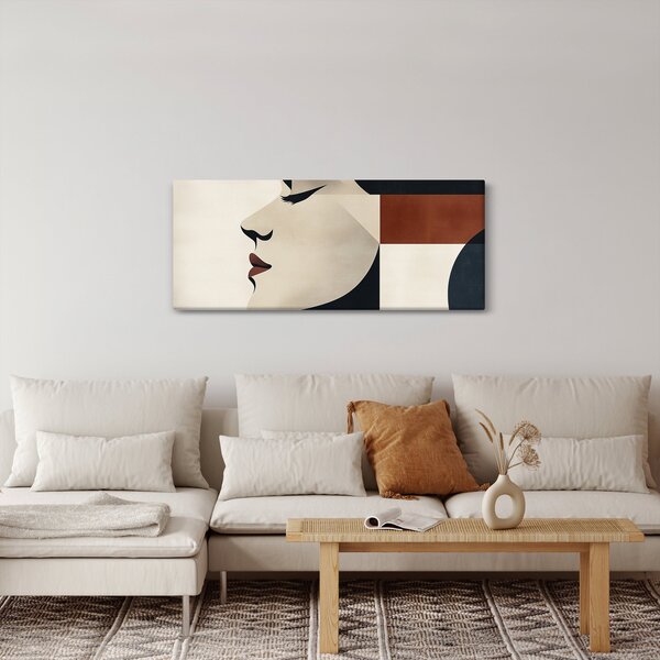 Slika - Žena iz profila (120x50 cm)