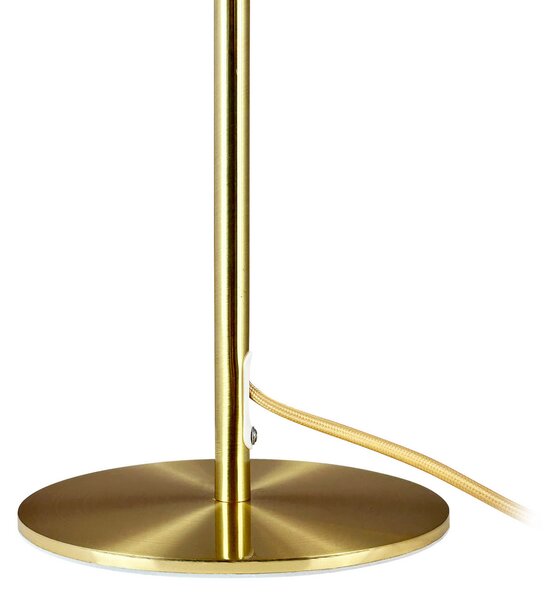 Stolne Lampa Dyberg Larsen, Globus, Zlato / mjed, Dnevna soba, Metal, Skandinavski
