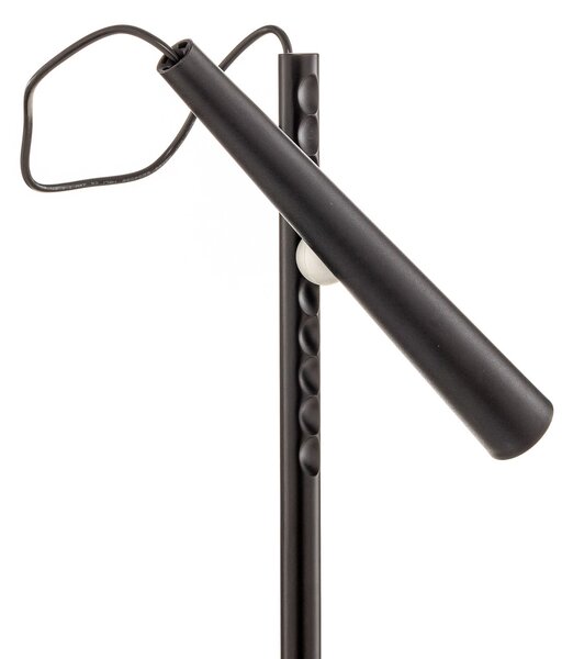 Podne Lampa Foscarini, Magneto, Crno, Dnevna soba, Metal, Dizajn