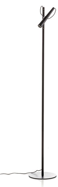 Podne Lampa Foscarini, Magneto, Crno, Dnevna soba, Metal, Dizajn